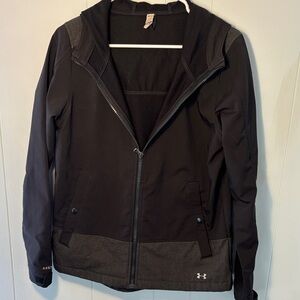 Under Armour Women's Black and Gray Utility Jacket